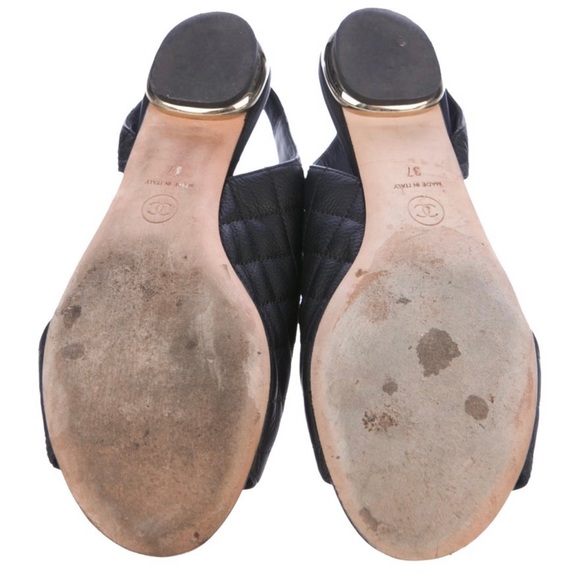 💎CHANEL authentic quilting sandal 7 - Picture 6 of 7
